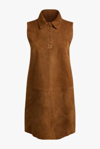 Frame Suede City Shift Dress