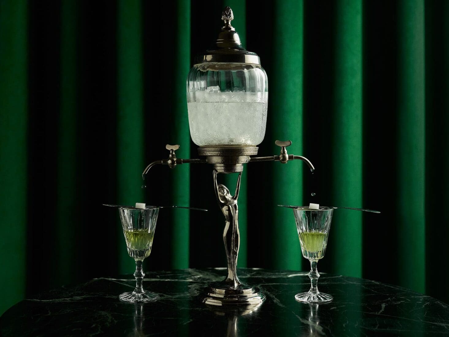 absinthe green bar hotel cafe royal