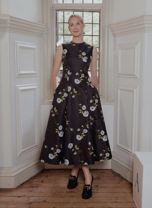 Kelly Rutherford at Emilia Wickstead