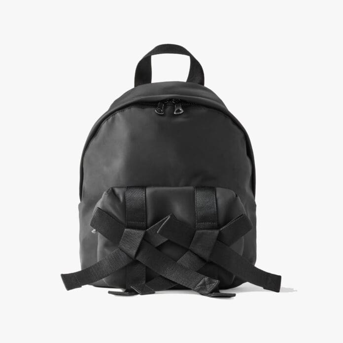 Simone Rocha Bow and faux pearl-embellished backpack