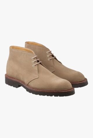 Chepstow mushroom suede