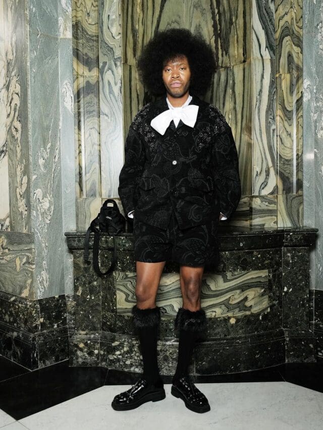 Jeremy O'Harris at Simone Rocha