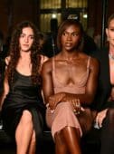 celebrities at london fashion week ss25