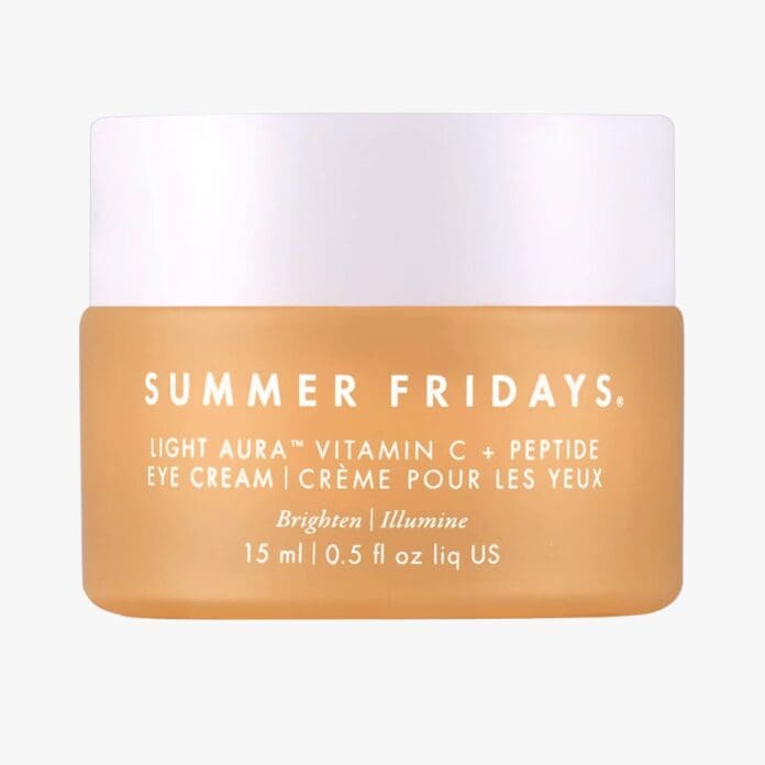 Summer Fridays Light Aura Vitamin C + Peptide eye cream
