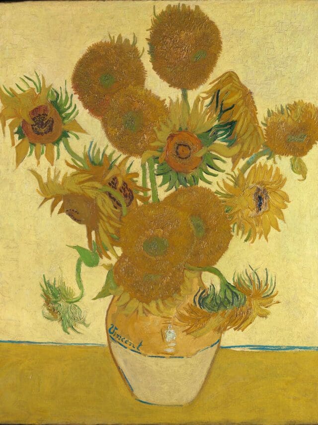 van gogh sunflowers