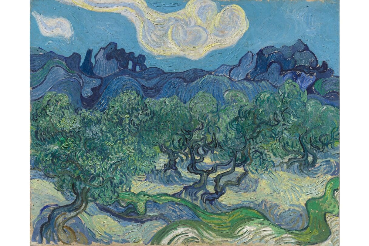 van gogh olive trees