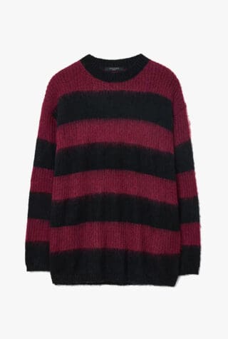 AllSaints Onyx striped jumper