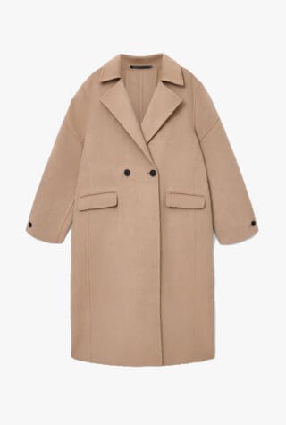 AllSaints sellma double breasted coat