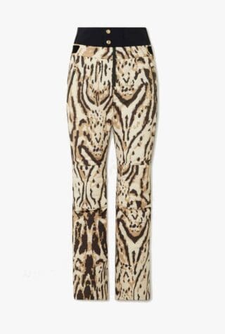 Bogner Maren rubber-trimmed printed ski pants