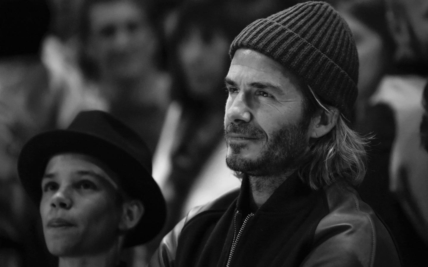 david beckham at the ATP World Tour Finals at the O2 Arena in London, 2017