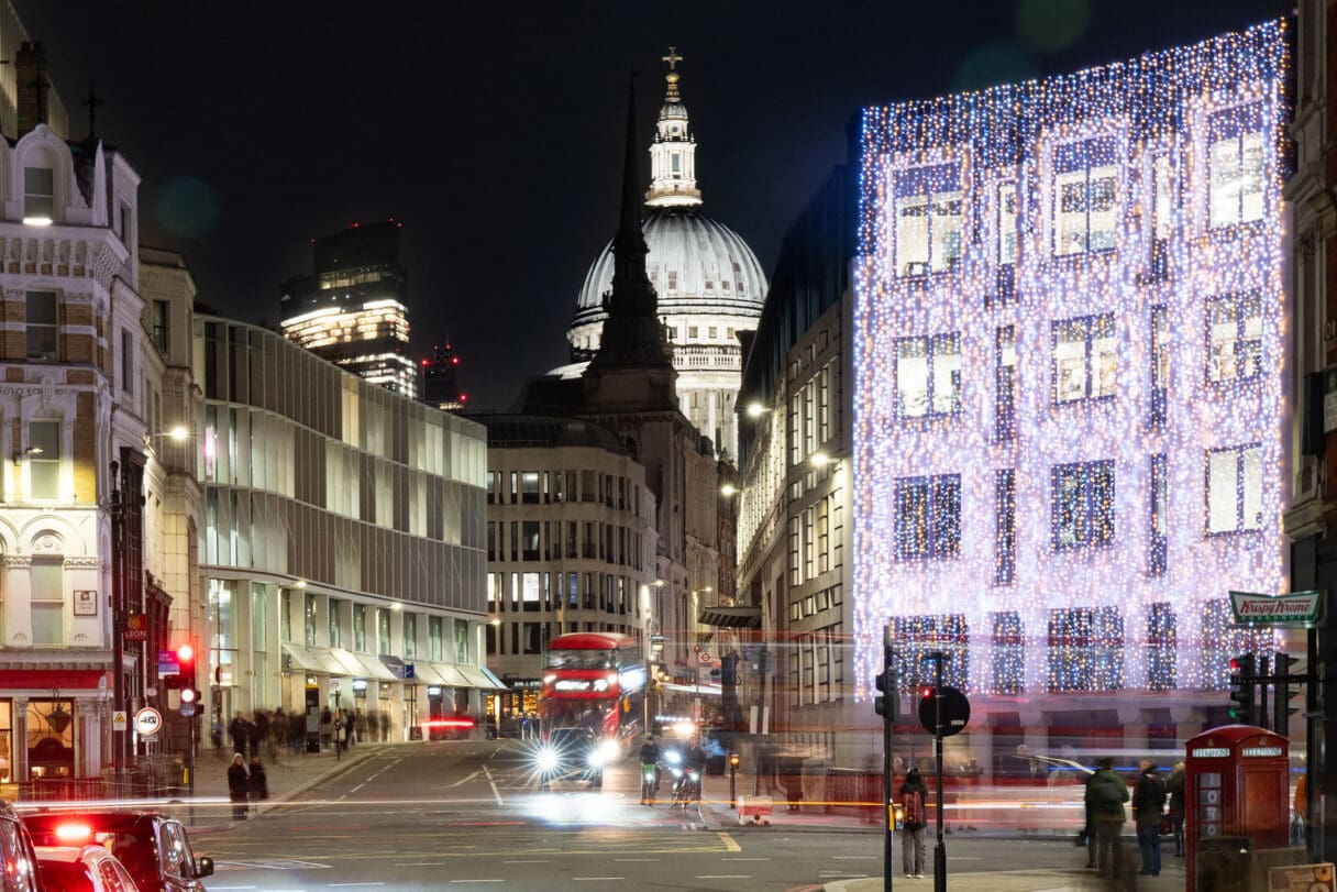 fleet street quarter christmas lights