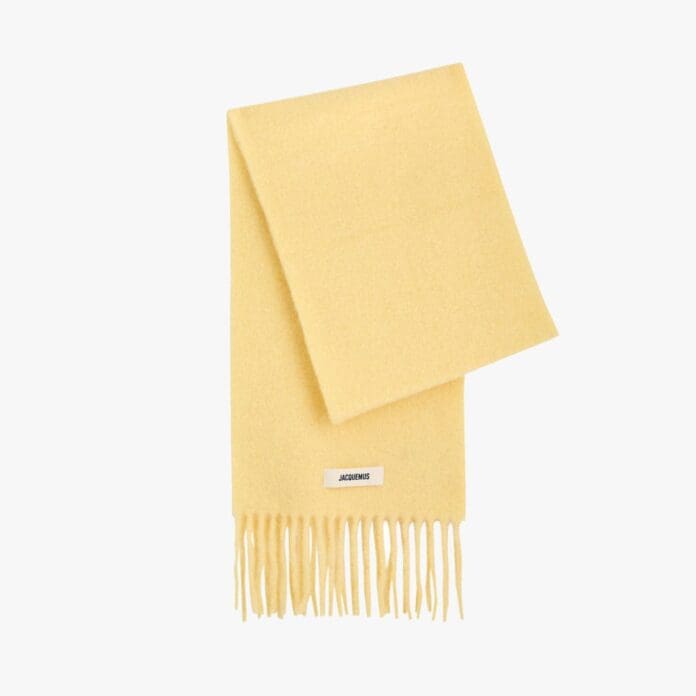 Jaquemis L’echarpe Carro knitted scarf