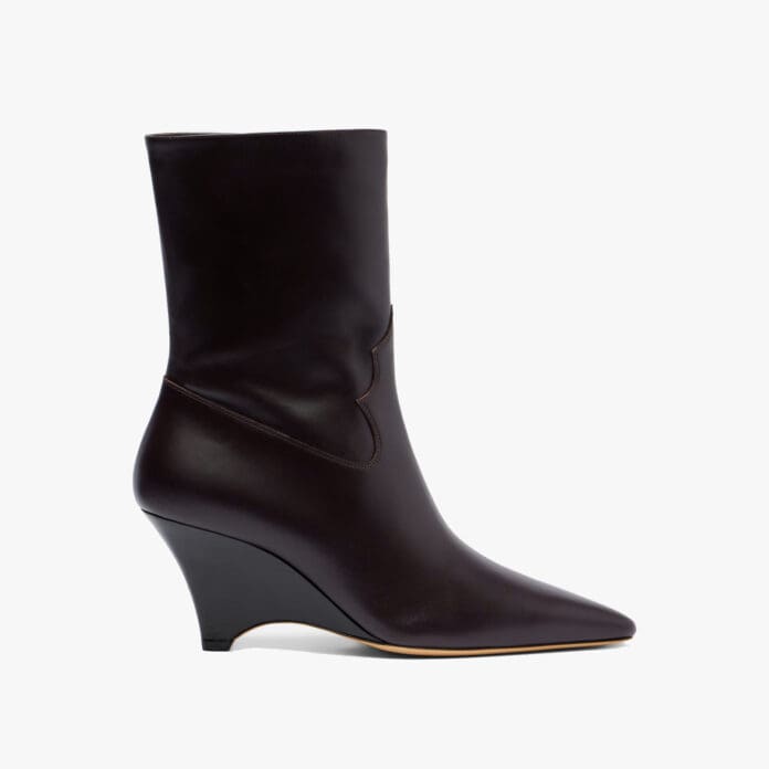Le Monde Béryl leather ankle boots