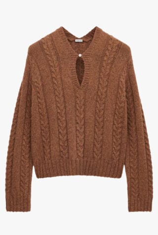 Loewe cable-knit sweater
