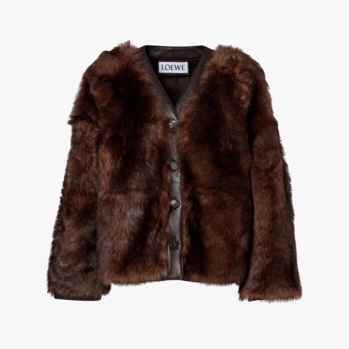 Loewe shearling jacket