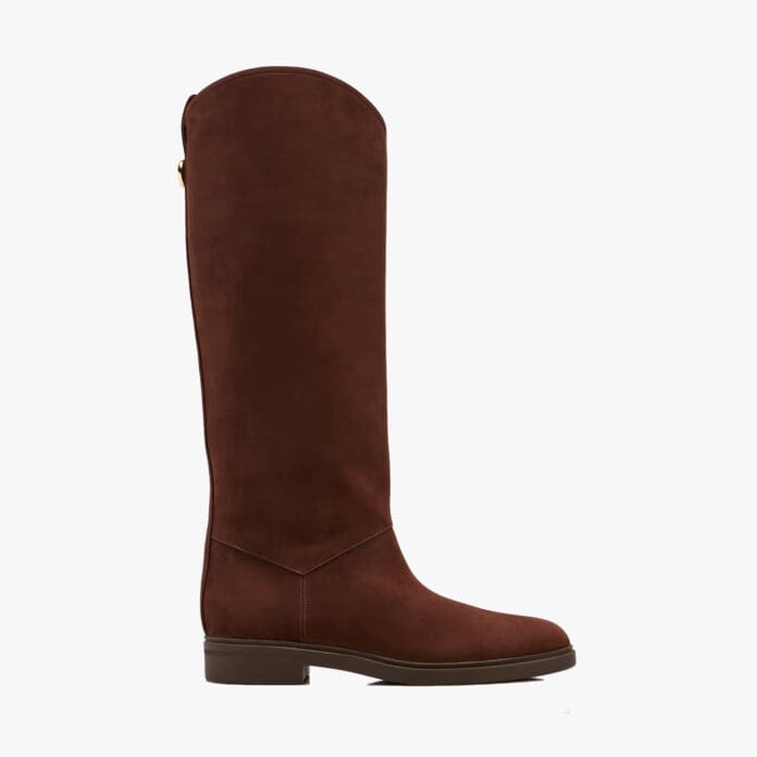 Loro Piana Kilda suede knee-high boots
