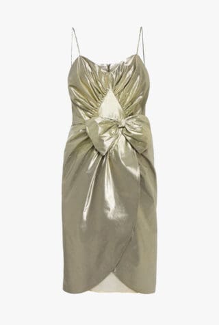 Maison Margiela metallic mini dress