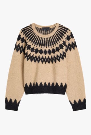 Nili Lotan Alena fair isle jumper
