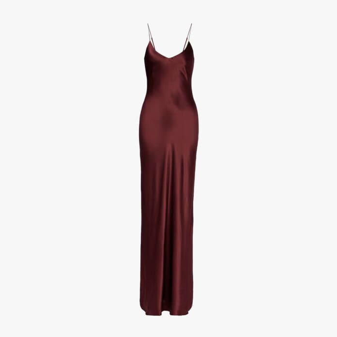 Nili Lotan Cami silk charmeuse dress