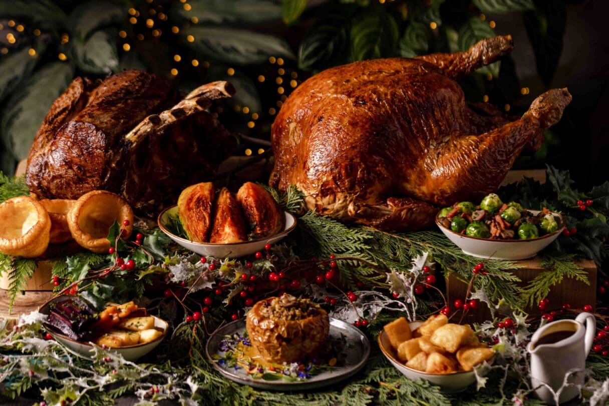 Pan Pacific London Christmas meal