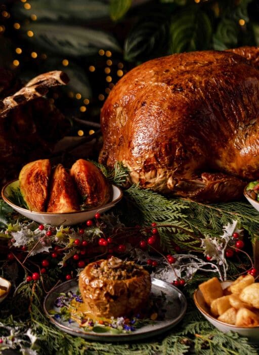 Pan Pacific London Christmas meal