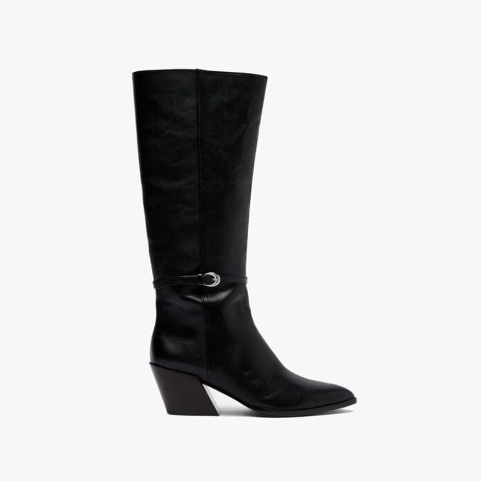 Staud Austin leather knee-high boots