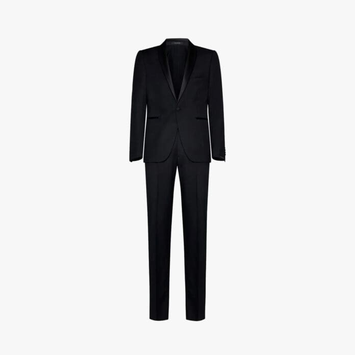 Tagliatore satin-shawl tuxedo