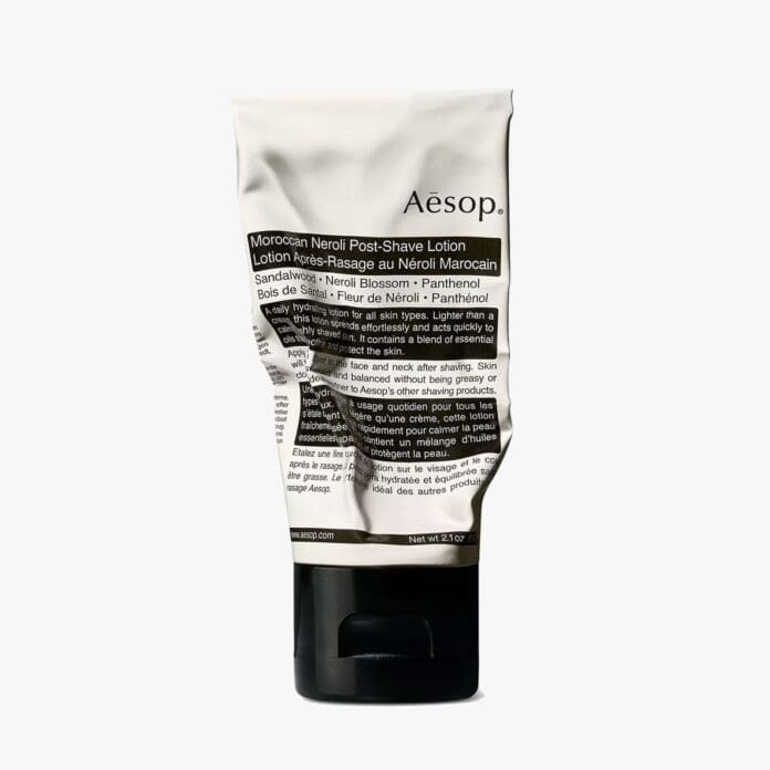 Aesop Moroccan Neroli post-shave lotion
