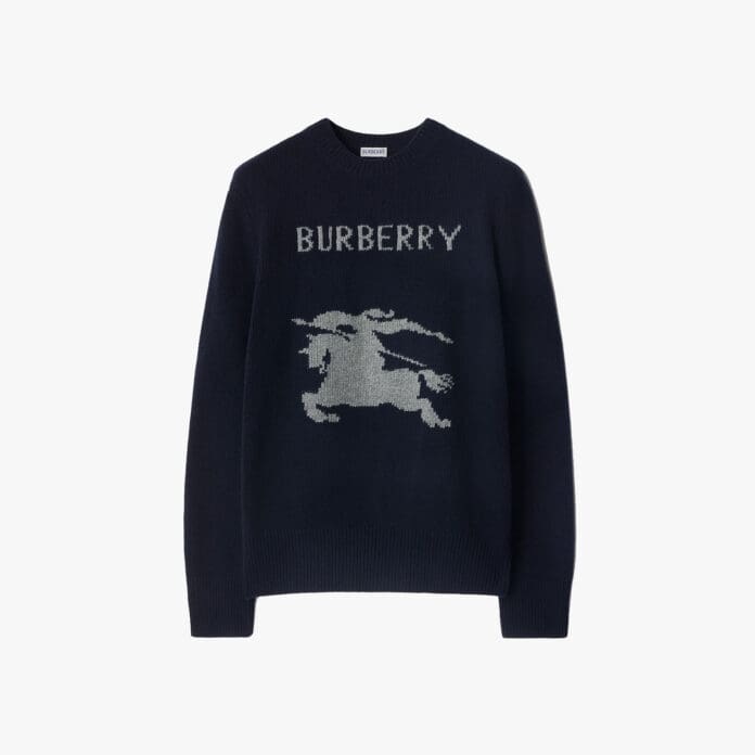 burberry logo jumper
