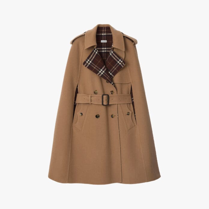 burberry trench cape