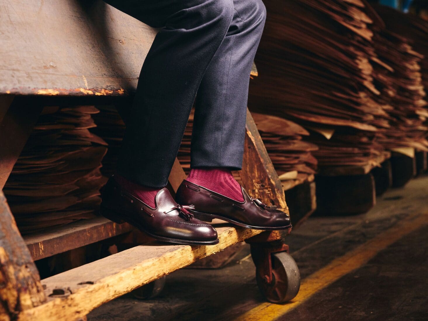 Crockett & Jones shell cordovan collection