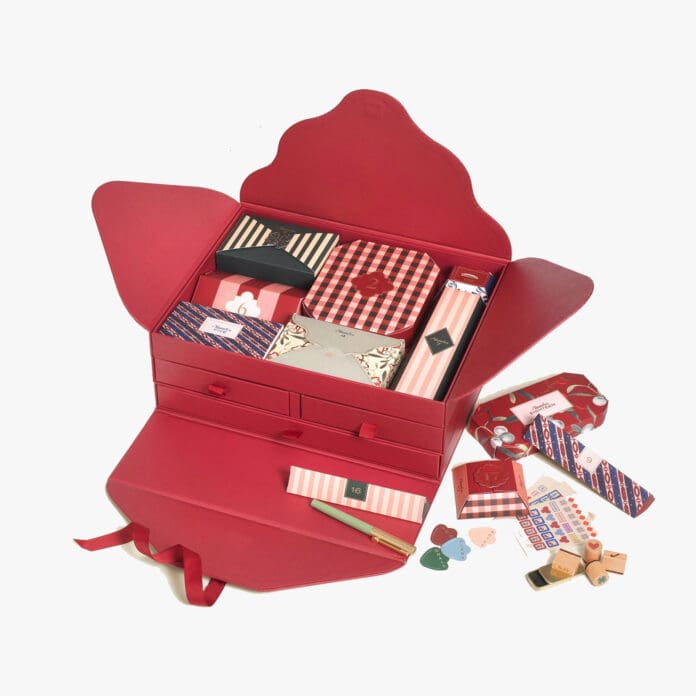 papier advent calendar