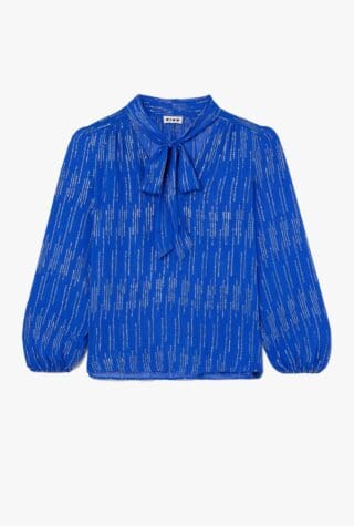 rixo blue blouse