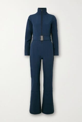 We Norwegians Tyn belted stretch-jersey jumpsuit