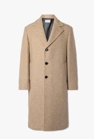 Brunello Cucinelli Herringbone coat