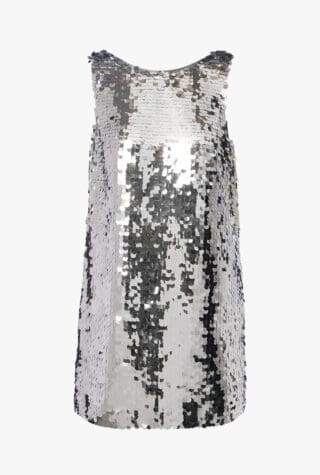 Dolce&Gabbana Sequined open-back minidress