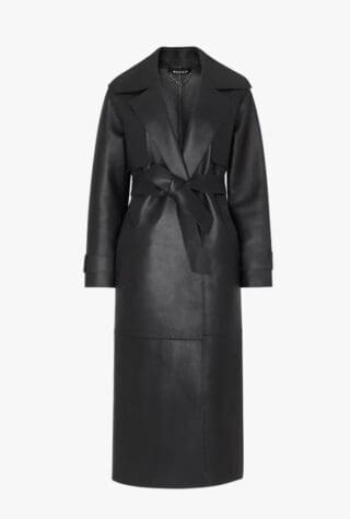 Faye Clean Bonded Trench Coat
