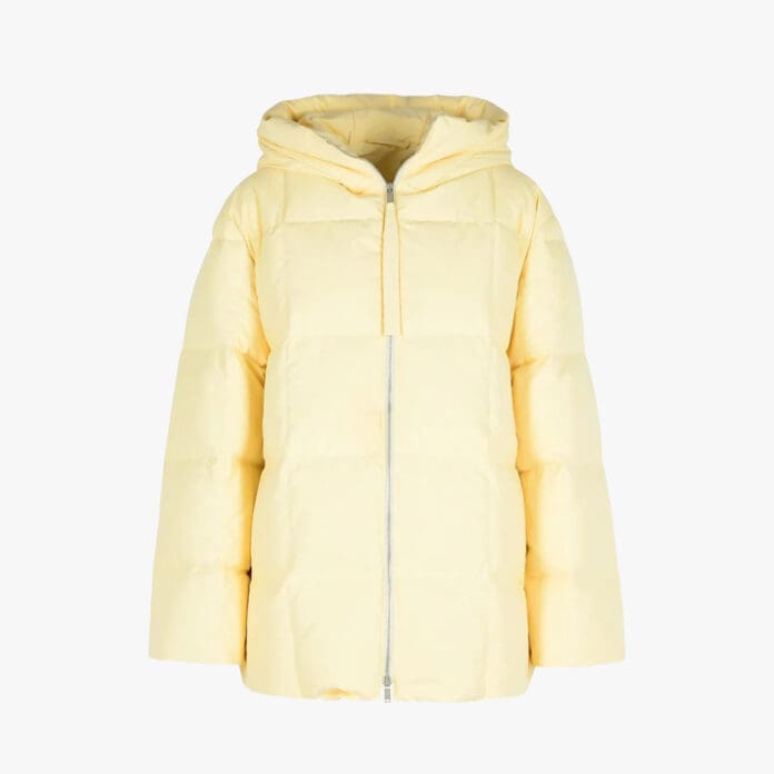Jil Sander hooded zip coat