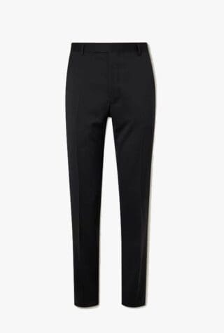 Mr P. Slim-fit wool tuxedo trousers