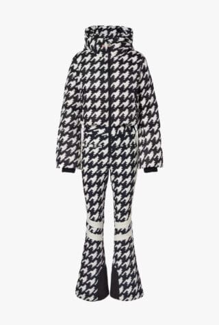 Perfect Moment Polar houndstooth ski suit