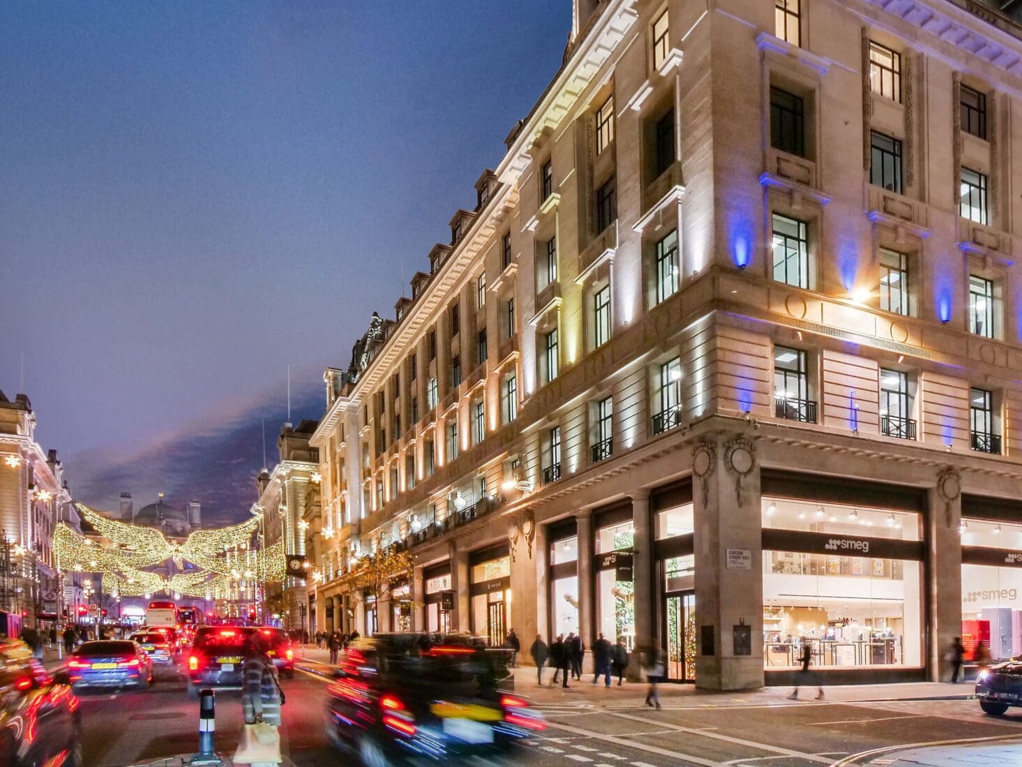 Exterior of Smeg London showroom