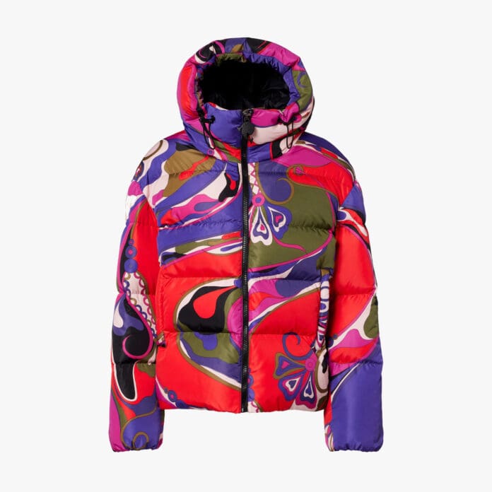 Pucci Orchidee puffer jacket