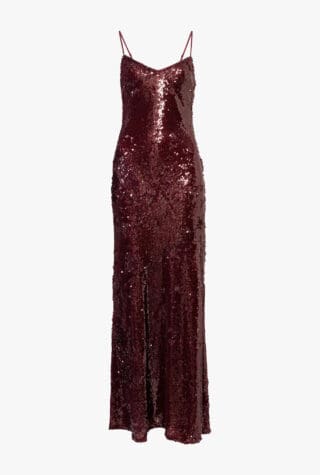 Reformation x Nara Smith Drizzle Sequin Dress