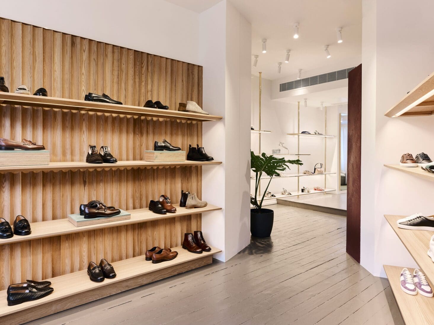 Russell & Bromley christmas Hampstead store