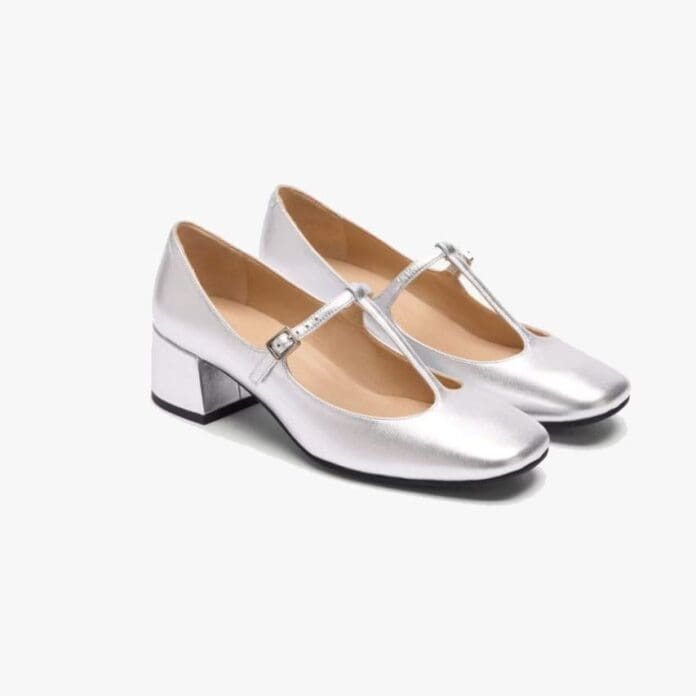 Tabby T-Bar Block heel