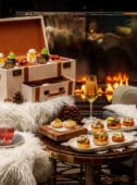 Hyatt Regency London festive afternoon tea