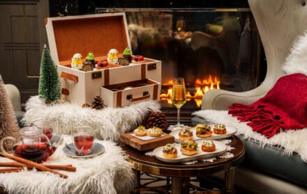 Hyatt Regency London festive afternoon tea