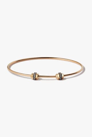 Annoushka 18ct Gold Sapphire Charm Bangle Bracelet