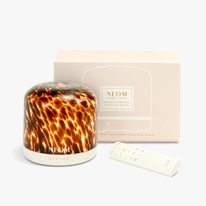 Neom Tortoiseshell Wellbeing Pod Essential Oil Diffuser