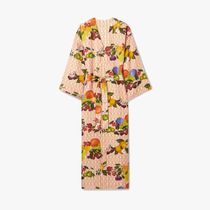 Eres Saveur silk robe